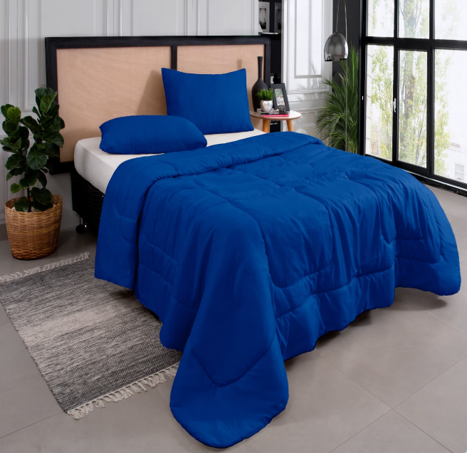 Conjunto de Edredom Margarida 3 Peças