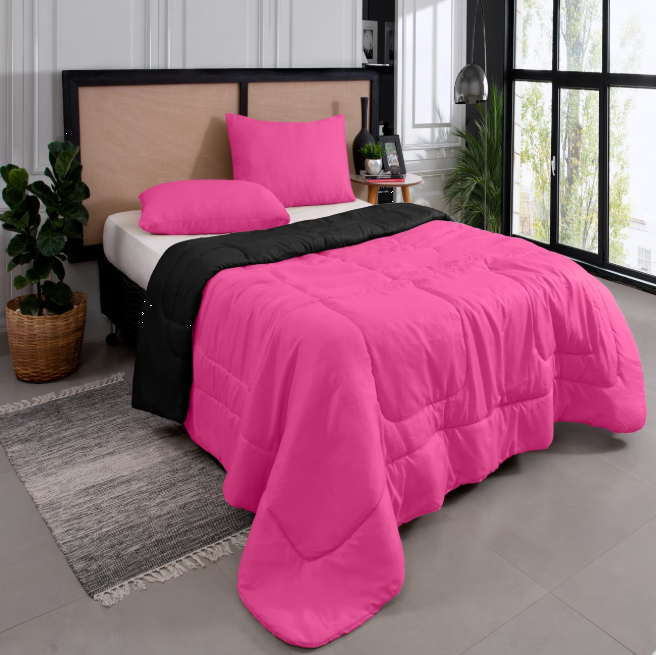 Conjunto de Edredom Margarida 3 Peças
