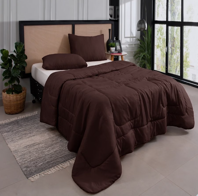 Conjunto de Edredom Margarida 3 Peças