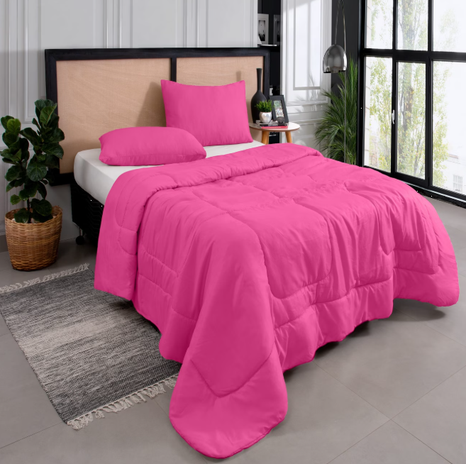 Conjunto de Edredom Margarida 3 Peças