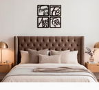 Kit Decorativo Família Fé Amor Força